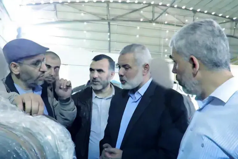 تصاویر منتشرشده از رهبران شهید حماس شامل اسماعیل هنیه، یحیی السنوار و محمد الضیف