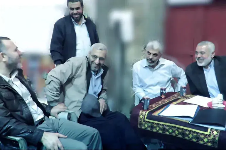 تصاویر منتشرشده از رهبران شهید حماس شامل اسماعیل هنیه، یحیی السنوار و محمد الضیف2