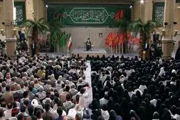 دیدار پیشکسوتان و فعالان دفاع مقدس با رهبر انقلاب