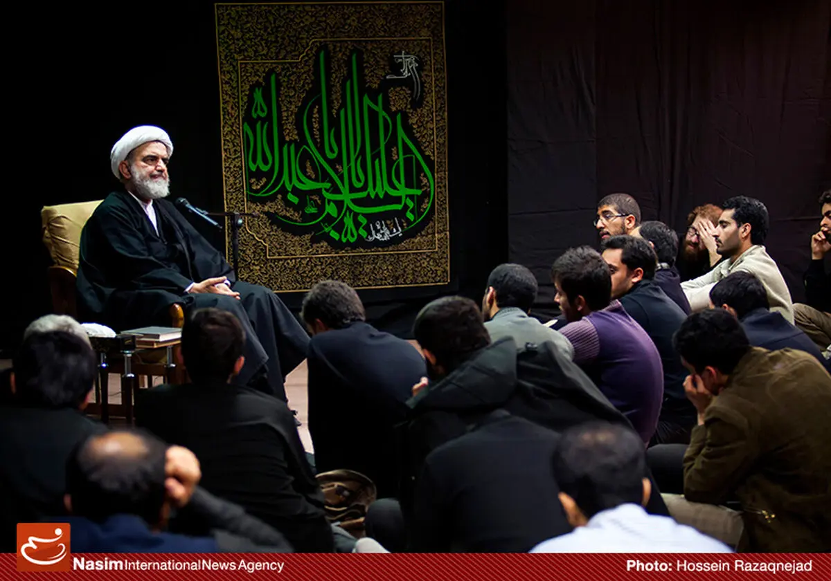 عزاداری در حسینیه هنر
