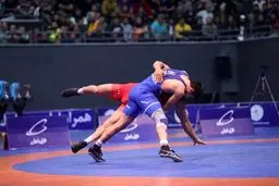 مرحله نهایی لیگ برتر کشتی فرنگی فردا برگزار می‌شود