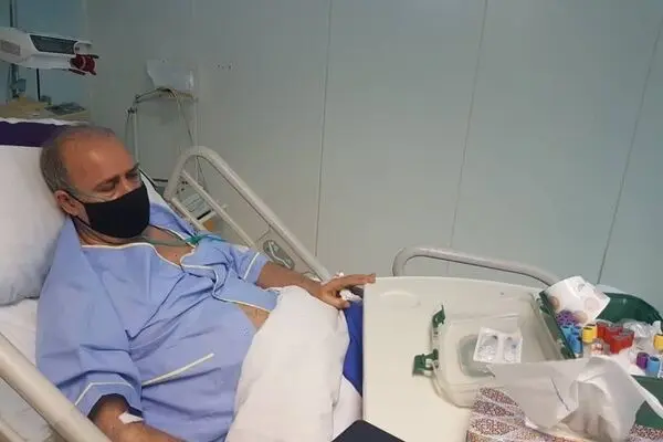 مهدی تاج در بیمارستان بستری شد
