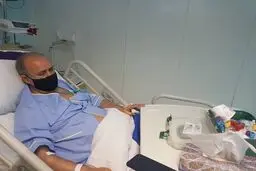مهدی تاج در بیمارستان بستری شد
