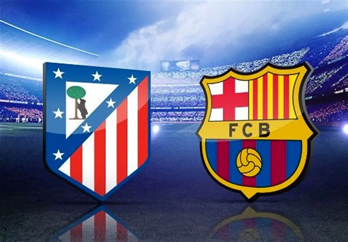بارسلونا و اتلتیکومادرید در هفته ۱۹ لالیگا؛ نبرد ستاره‌ها در ساعت ۲۳:۳۰