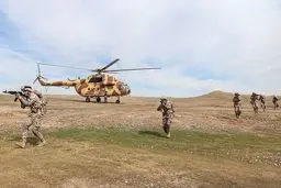 تصاویری دیدنی از رزمایش نیروی زمینی سپاه

