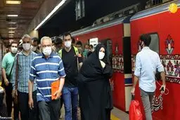 افزایش ۳ درصدی مسافران مترو تهران در آبان‌ماه
