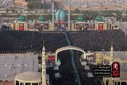 آیت‌الله جوادی‌آملی بر پیکر رهبر شهید در مسجد جمکران اقامه نماز کرد