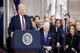 چند جمله از سخنرانی ترامپ در مراسم تحلیف