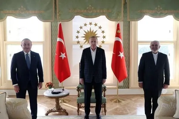 ظریف با اردوغان دیدار و گفتگو کرد