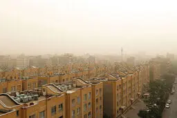 کرج در وضعیت خطرناک آلودگی هوا قرار گرفت