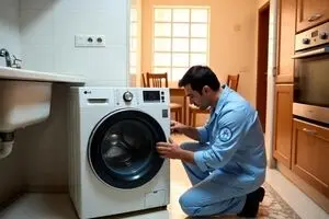 علت نشت آب از زیر ماشین لباسشویی ال جی