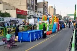 «مهمونی ۱۰ کیلومتری غدیر» در تهران آغاز شد