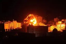 حملات هوایی اسرائیل و شهادت سه فرمانده سرایا القدس