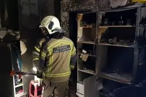 آتش‌سوزی در برج مسکونی تهران؛ تخلیه ۷۰ نفر از ساکنان