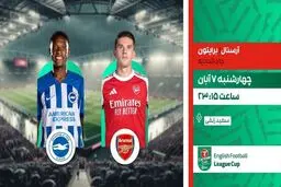 پخش زنده دیدار آرسنال و برایتون در برنامه «لذت فوتبال» از شبکه ورزش