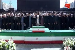 اقامه نماز بر پیکر مطهر امام شهید و خانواده ایشان؛ جزئیات مراسم و برنامه تشییع