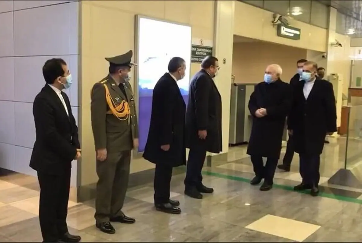 ظریف وارد روسیه شد

