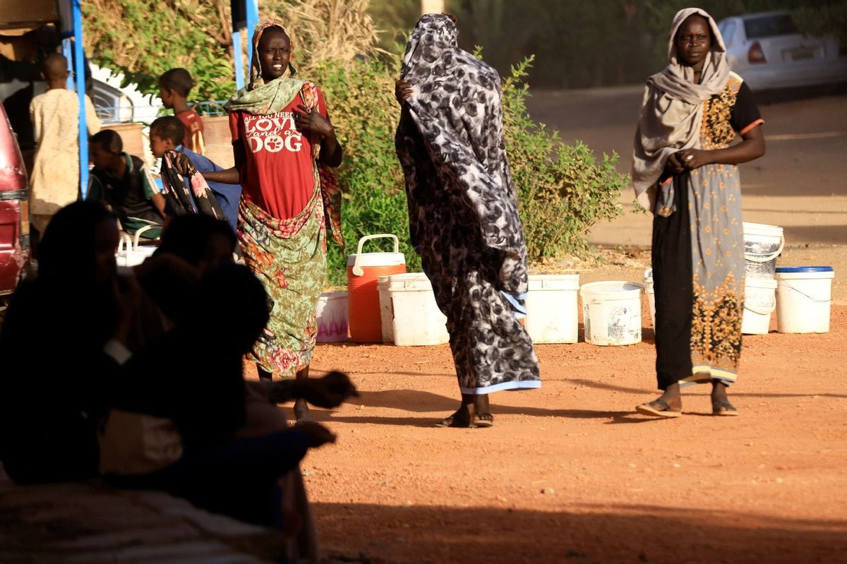 بحران انسانی در سودان