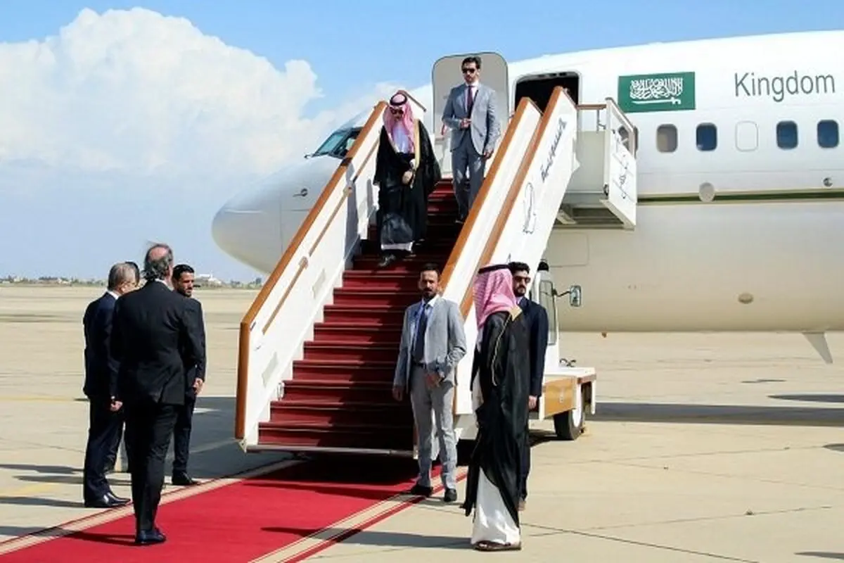 وزیر خارجه عربستان سعودی وارد تهران شد