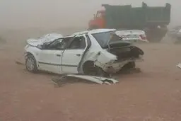 ۴۶ نفر بر اثر تصادف زنجیره‌ای در مسیر زاهدان به زابل مصدوم شدند