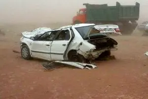 ۴۶ نفر بر اثر تصادف زنجیره‌ای در مسیر زاهدان به زابل مصدوم شدند