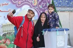 نمودار1400/ خرداد، ماه برگزاری انتخابات