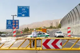 جاده چالوس امروز یک طرفه شد