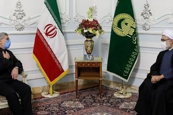  دیدار سردار قاآنی با تولیت آستان قدس + جزئیات 
