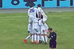 شادی بعد از گلی که مصدومیت بدنبال داشت!