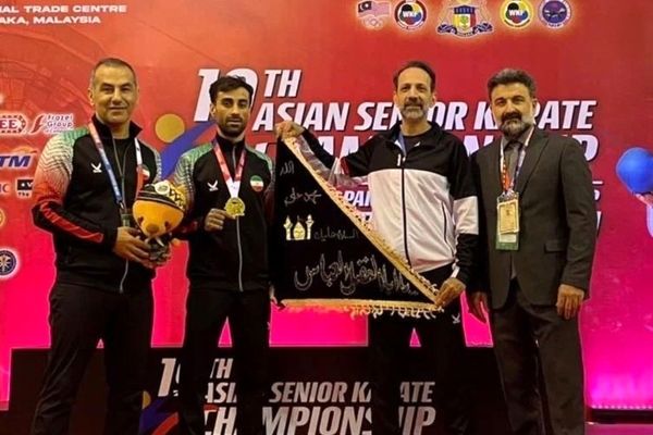 تیم ملی کاراته ایران با ۱۲ مدال سوم آسیا شد