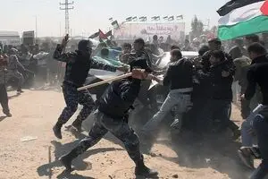 فلسطین در آستانه درگیری داخلی