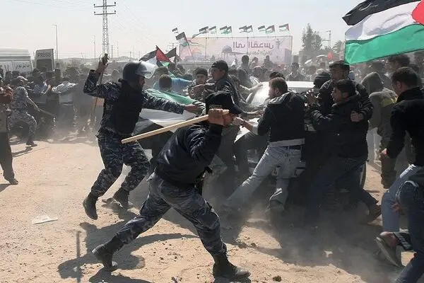 فلسطین در آستانه درگیری داخلی