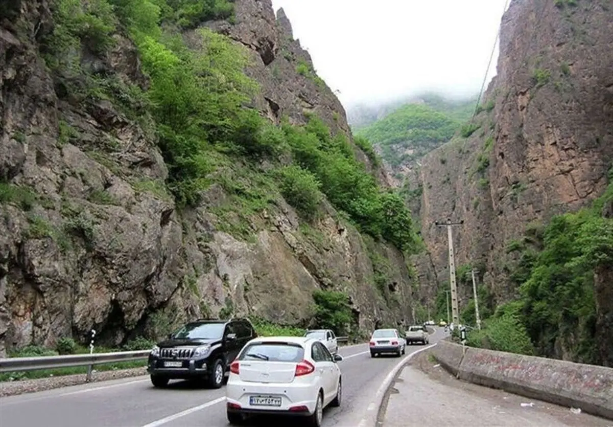 آخرین وضعیت جاده‌های شمالی امروز ۲۸ خرداد ۱۴۰۵؛ تردد روان در چالوس و هراز