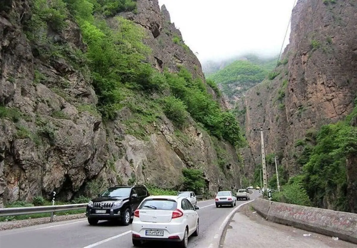 آخرین وضعیت جاده‌های شمالی امروز ۲۸ خرداد ۱۴۰۵؛ تردد روان در چالوس و هراز