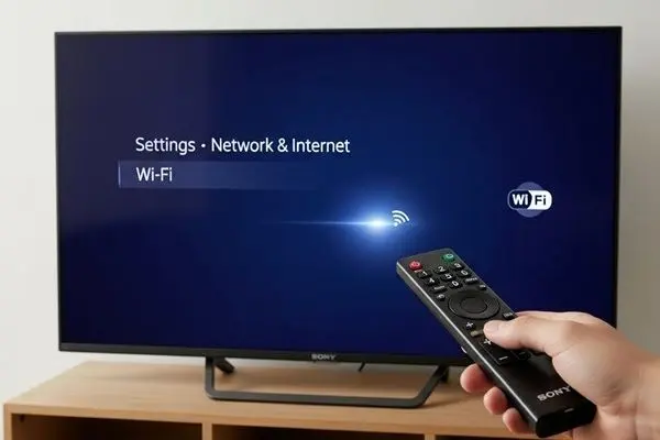 وای فای تلویزیون سونی کجاست؟