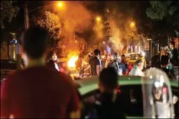 گزارش میدانی از حمله به کلانتری ۱۲۶ تهرانپارس در روز 18 دی