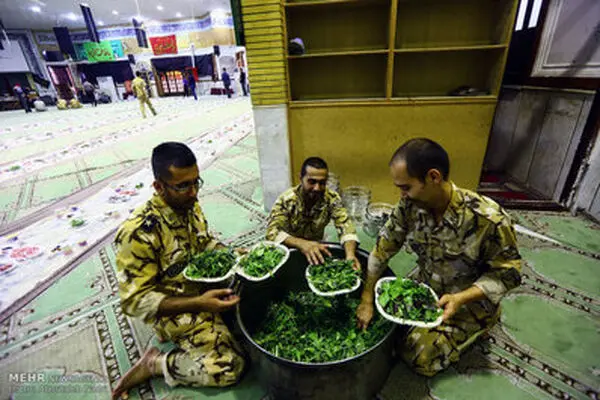 ماه رمضان در پادگان