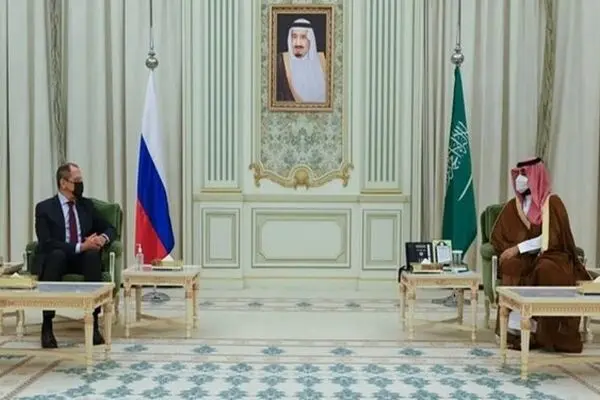 لاوروف در ریاض با ولی‌عهد عربستان سعودی دیدار کرد