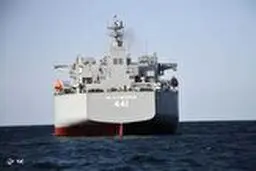 بزرگ‌ترین ناوبندر خاورمیانه به آب انداخته شد 