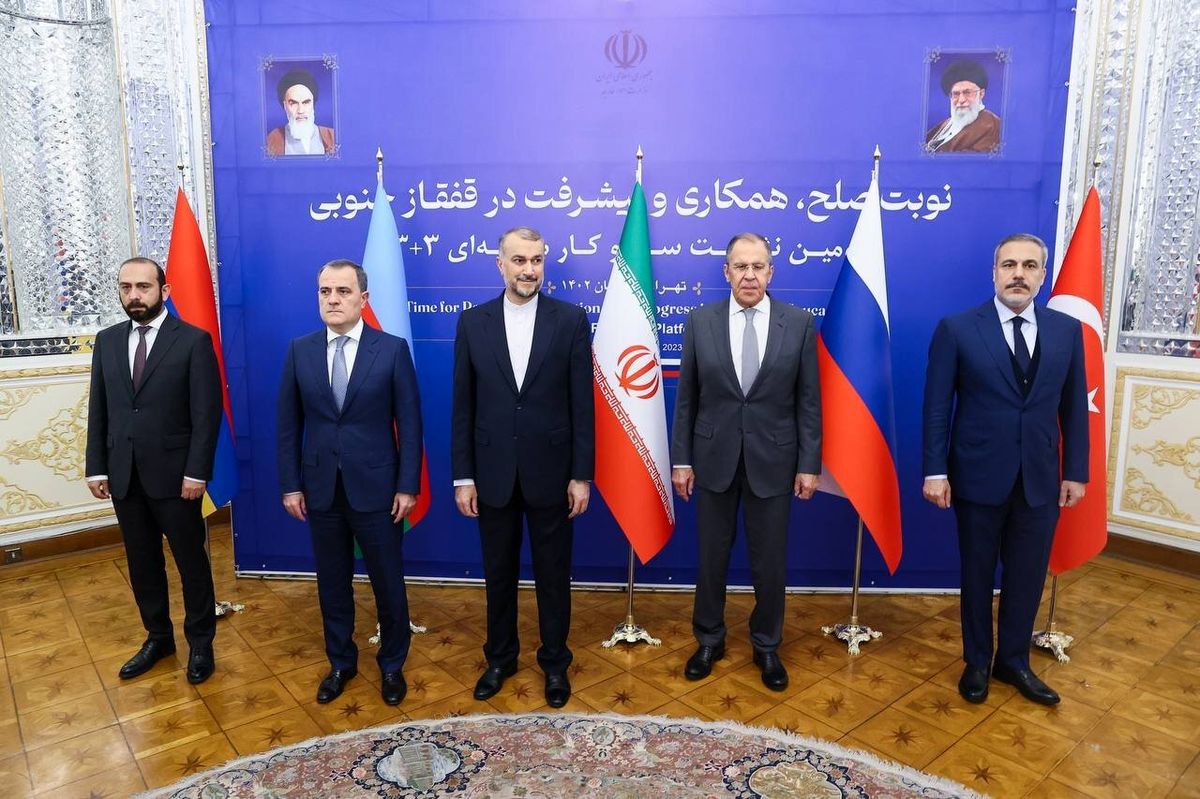 برگزاری نشست وزرای امور خارجه فرمت ۳+۳ در تهران