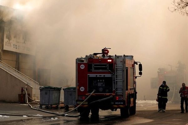 آتش‌سوزی گسترده در حوالی کارخانه صنایع نظامی رژیم صهیونیستی