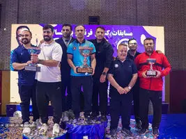 قهرمانی خوزستان در کشتی فرنگی بزرگسالان کشور | معرفی نفرات برتر اوزان