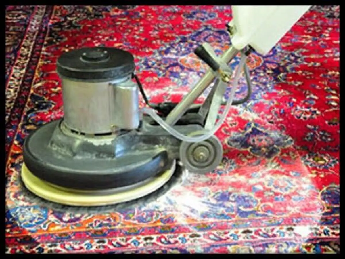 شستشوی فرش لاکی رنگ 