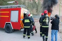 ریزش معدن منگنز در قم