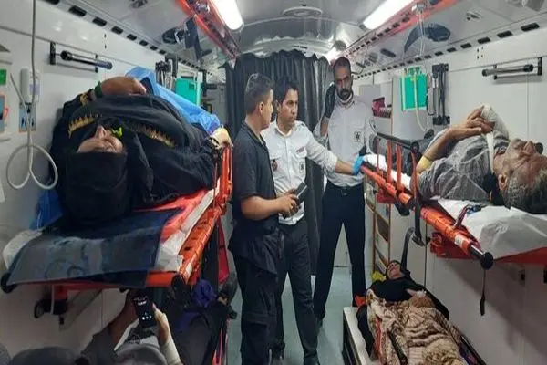  ۵ کشته و ۵۷ مصدوم در سانحه رانندگی زائران ایرانی اربعین در عراق  