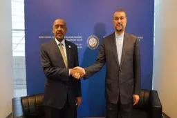دیدار وزرای خارجه ایران و سودان پس از ۷ سال قطع روابط دیپلماتیک