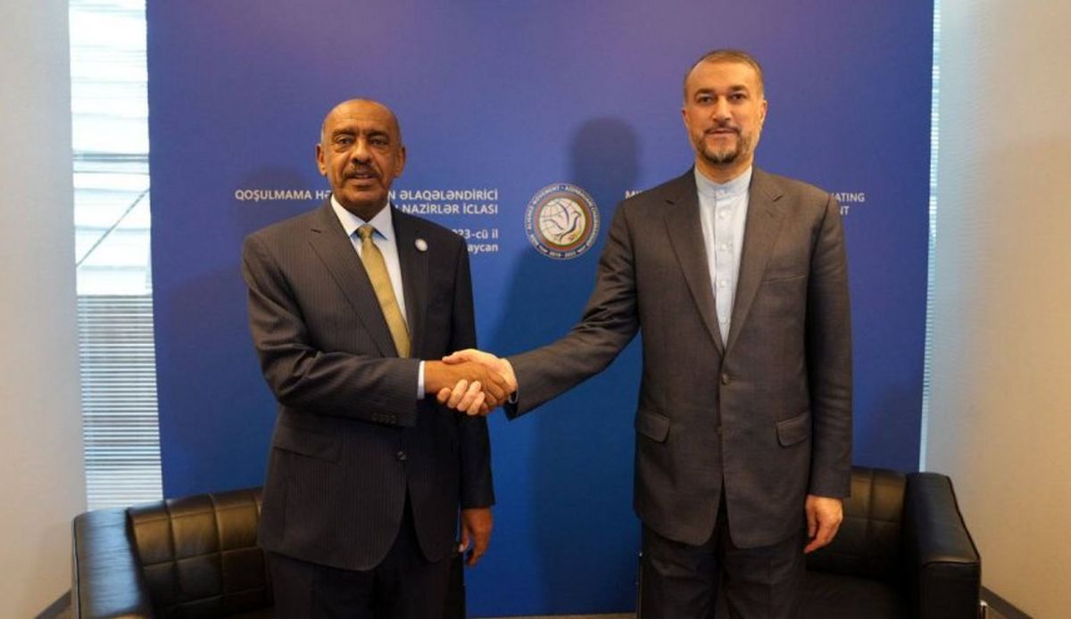 دیدار وزرای خارجه ایران و سودان پس از ۷ سال قطع روابط دیپلماتیک