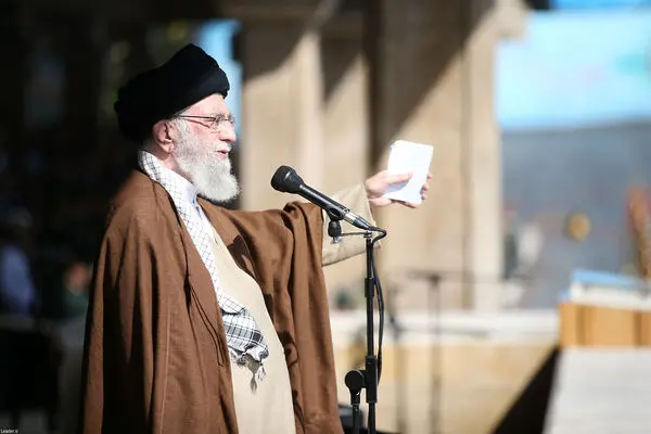 رهبر معظم انقلاب: زلزله ویرانگر ۱۵ مهر یک شکست اطلاعاتی و نظامی برای رژیم صهیونیستی است 