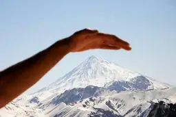 دماوند از فراز قله دارآباد