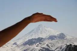دماوند از فراز قله دارآباد